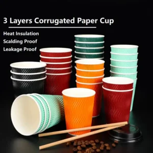 corrugated paper cup