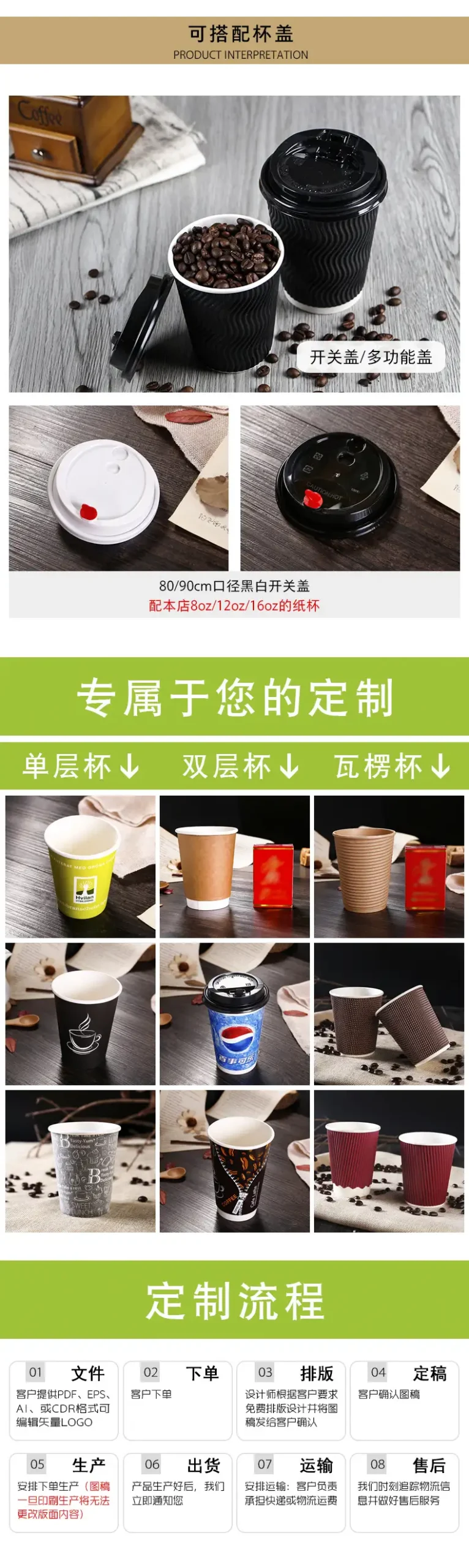 corrugated paper cup