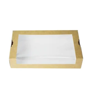 sushi box with window