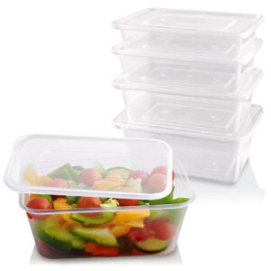 durable food storage plastic boxes