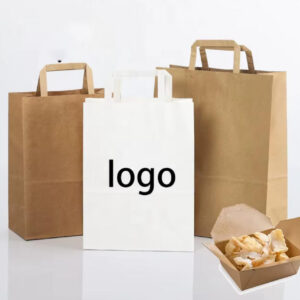 strong takeaway kraft paper bags